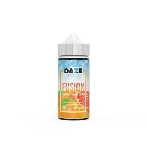 7 Daze Fusion Grapefruit Orange Mango CHILLED Vape e-Liquid 100mL