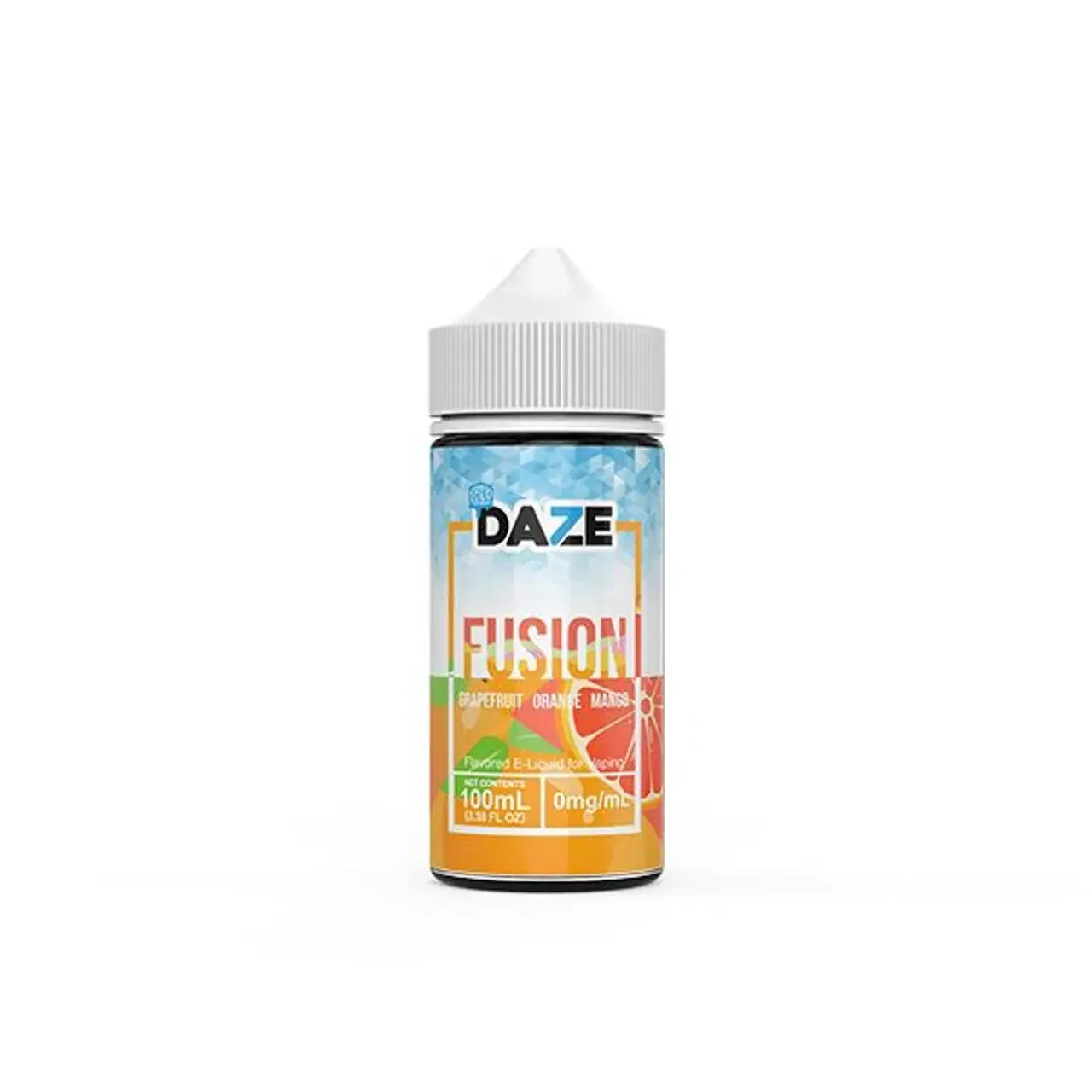7 Daze Fusion Grapefruit Orange Mango CHILLED Vape e-Liquid 100mL