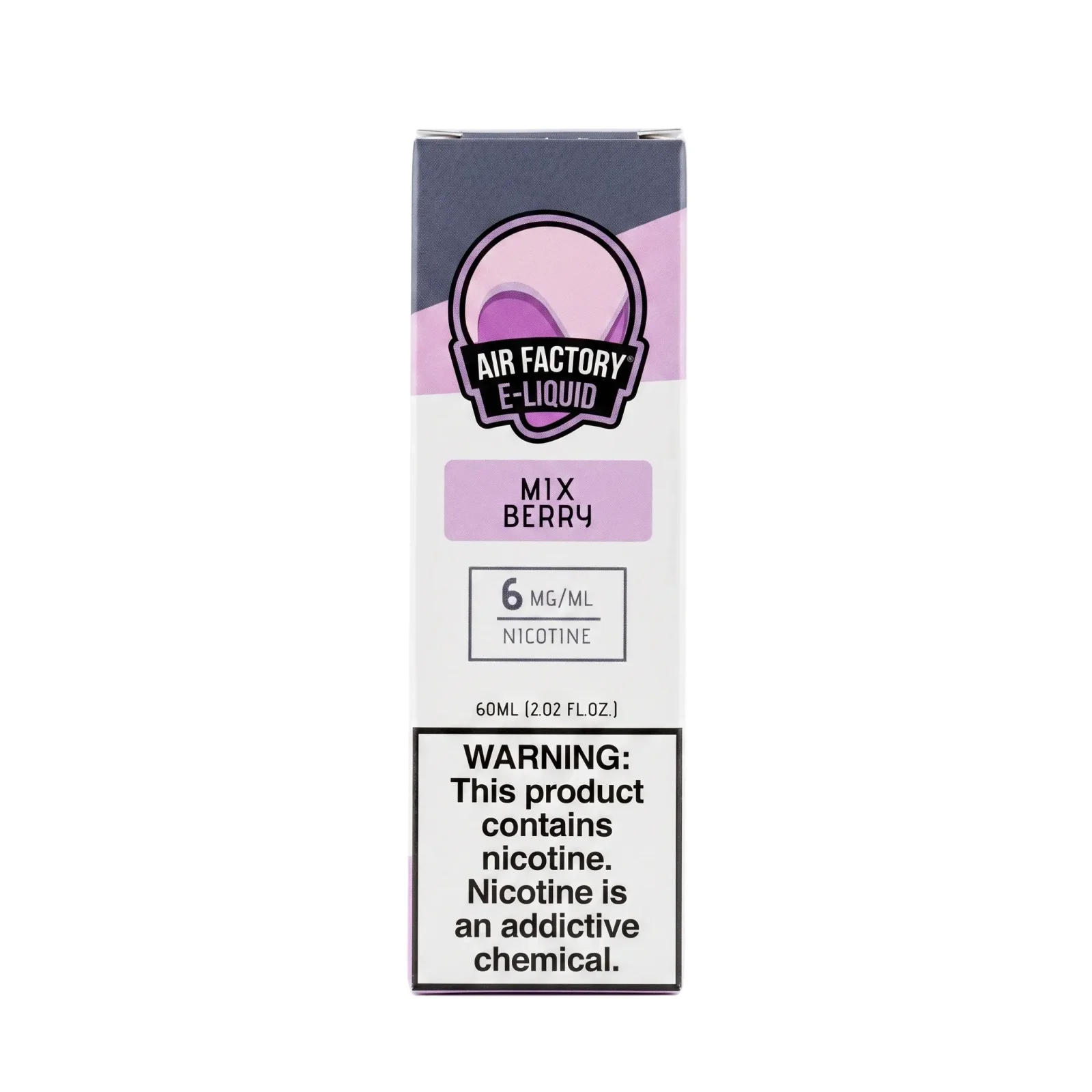 Air Factory E-Liquid 6mg/mL 60mL - Image 2