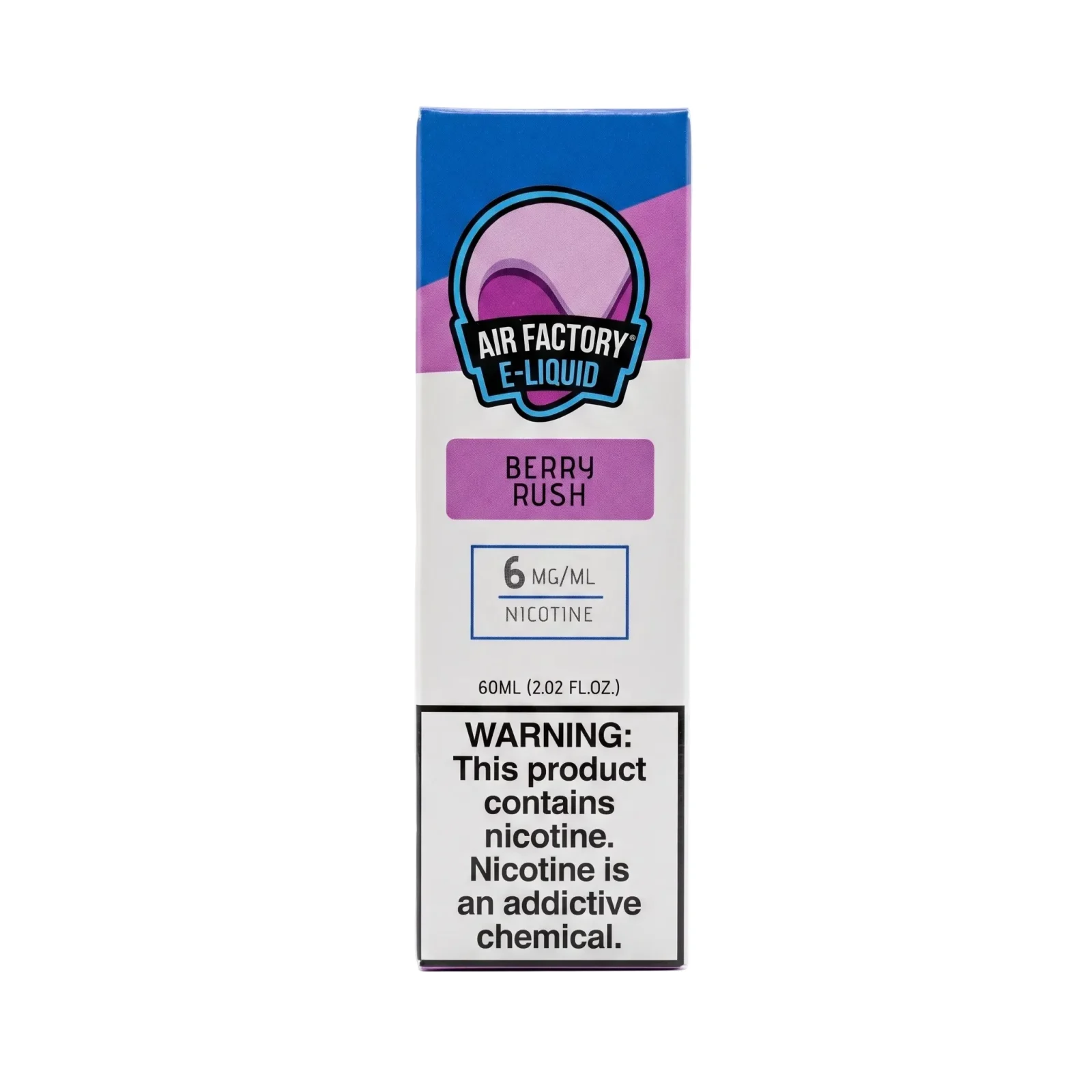 Air Factory E-Liquid 6mg/mL 60mL