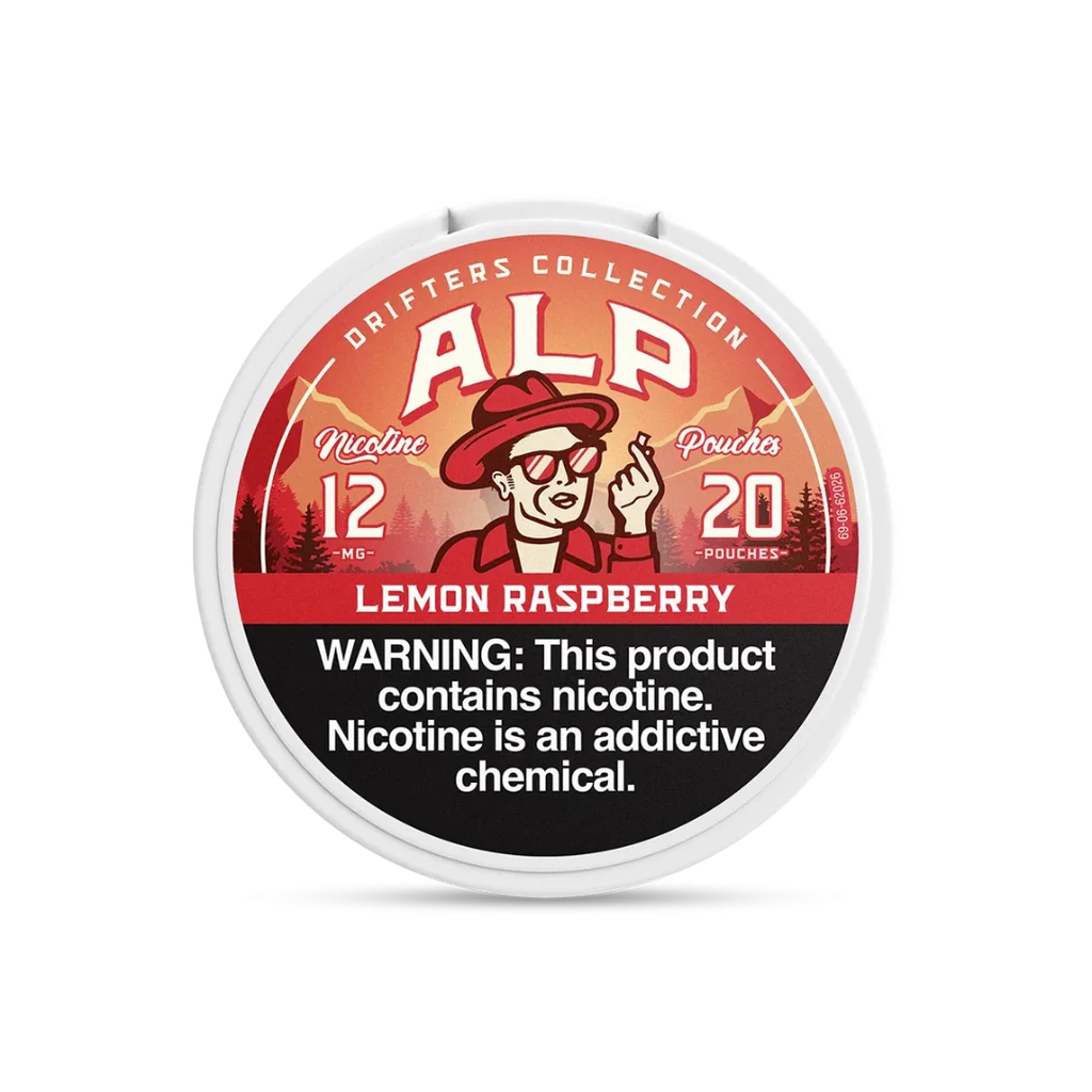 ALP Drifters Lemon Raspberry Nicotine Pouches (5 Pack) - Image 2