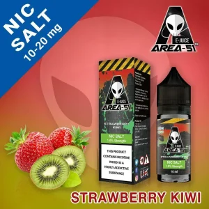 Area 51 10ml Nicotine Salt E-Liquid 10mg/ml & 20mg/ml – Box of 10 Bottles