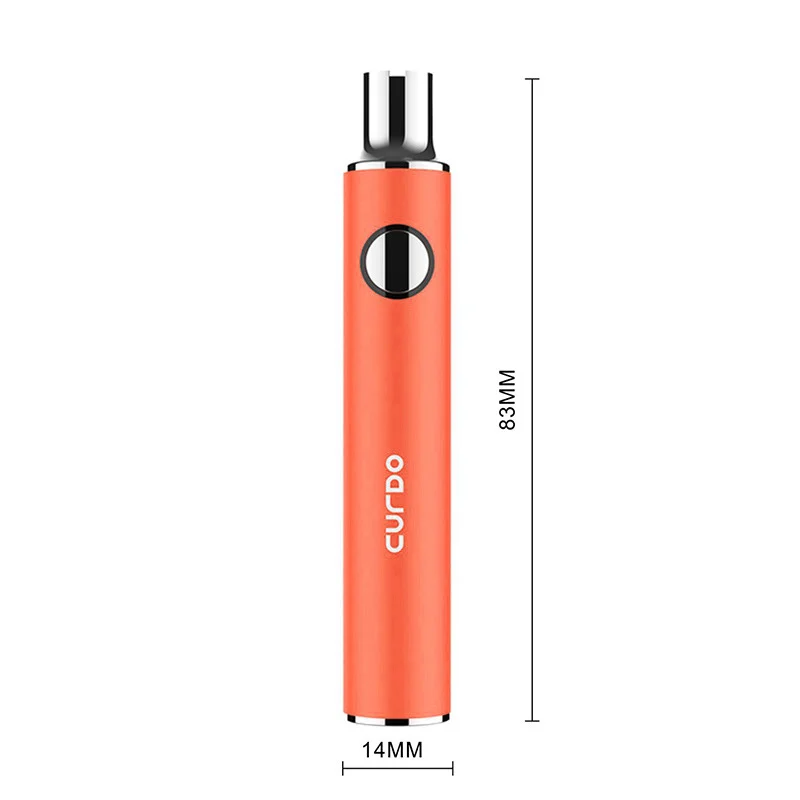 Atomizer Pre-heat Pen Vaporizer 510 Interface – Orange - Image 2