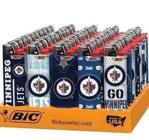 Bic Regular Lighter - Winnipeg Jets