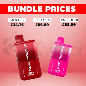 Bloody Bar Ultra Twist 20k, 20000 Puffs Prefilled Pod Kit