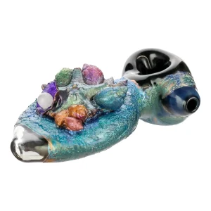 Cherry Glass Sealife Spoon - 5in