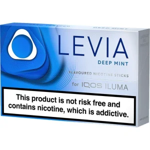 Deep mint IQOS LEVIA nicotine sticks 20 pack