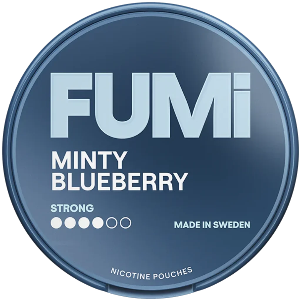 Fumi Minty Blueberry 8mg Nicotine Pouches (5 Pack)