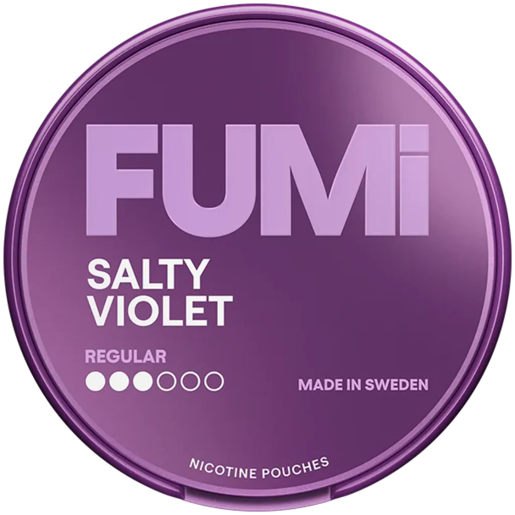 Fumi Salty Violet Nicotine Pouches (5 Pack) - Image 2