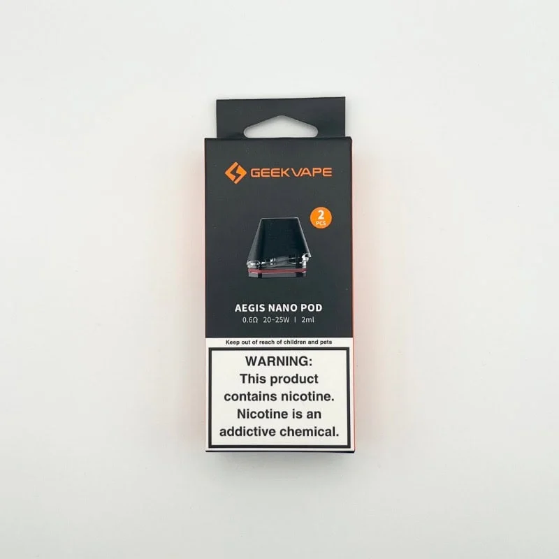 GeekVape Aegis Nano Pods – 2 Pack