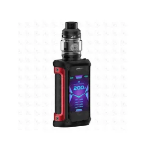 Geekvape Aegis X Shisha 200W Vape Kit with Zeus Tank – Powerful Dual Battery Device