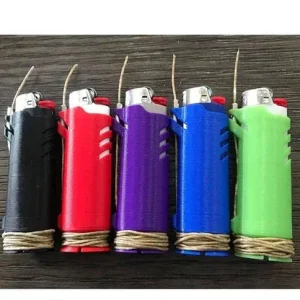 HEMP-WICK LIGHTER SLEEVE