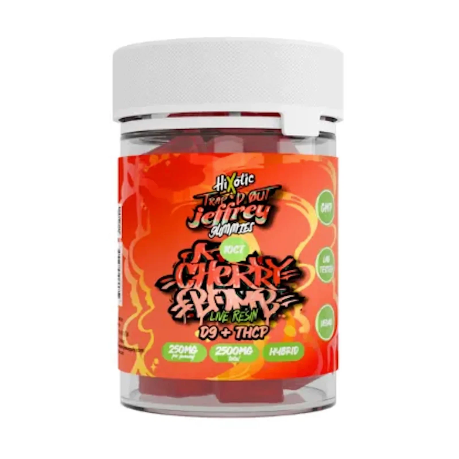 Hixotic Trapd Out Jeffrey Gummies - 2500mg - Image 2