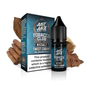 Just Juice Tobacco Club 10ml Nic Salt – (BOX OF 5)