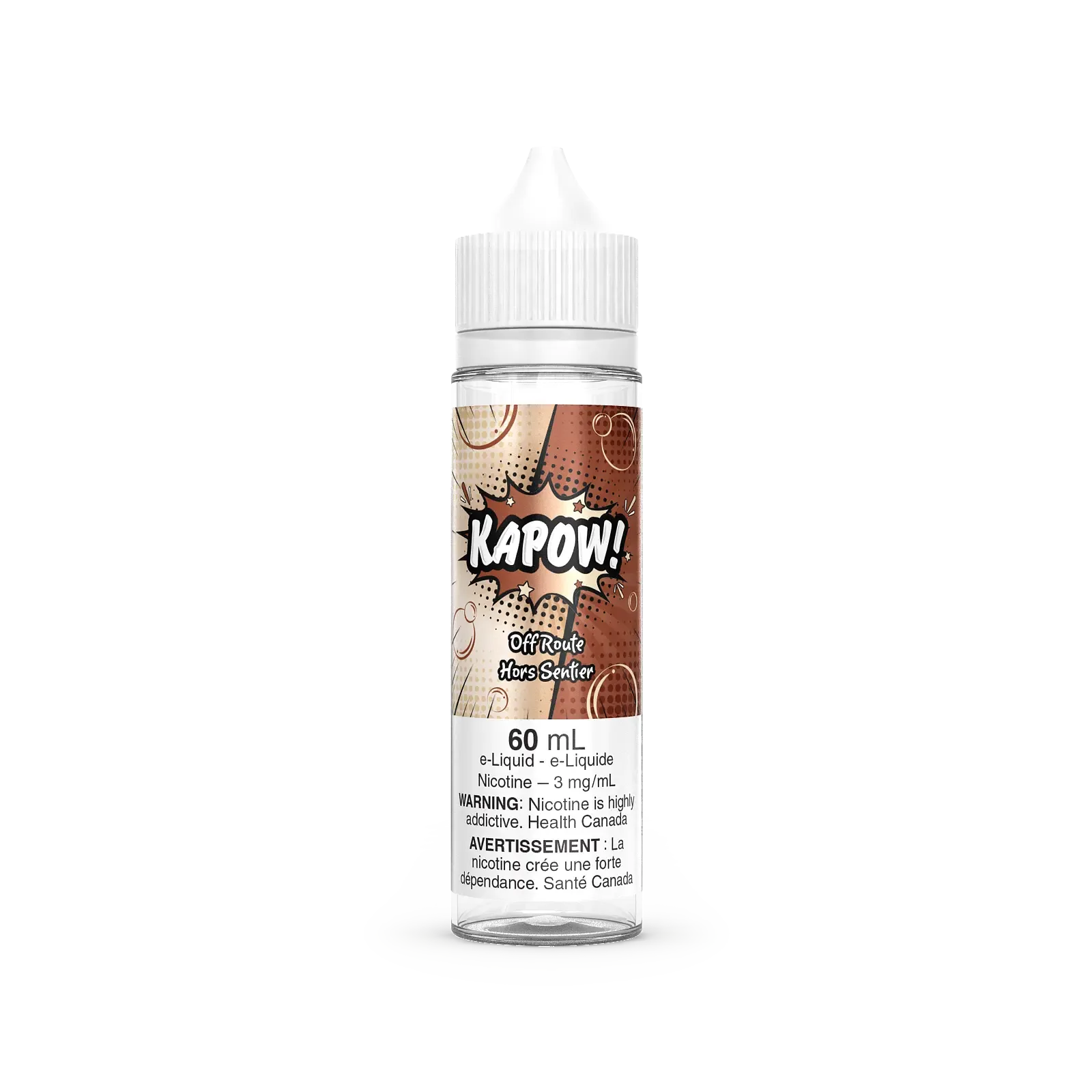 Kapow Freebase - Off Route (60mL) | Vape Cloud Canada