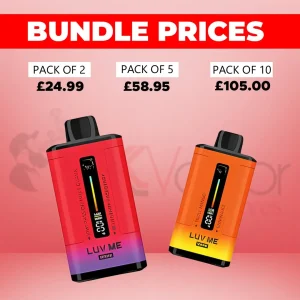 Luv Me 30000 Puffs Prefilled Pod Vape Kit Dual Flavor