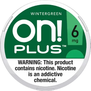 ON! Plus Wintergreen Nicotine Pouches (5 Pack)