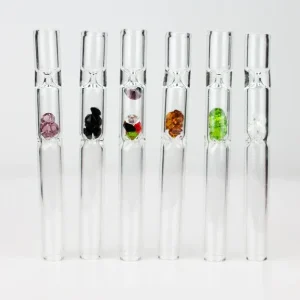 One Hitter Glass pipe with crystal