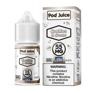 Pod Juice – Cookies & Cream – 30ML E-Liquid