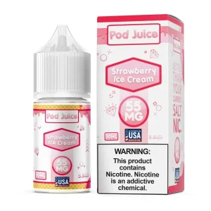 Pod Juice – Strawberry Ice Cream – 30ML E-Liquid