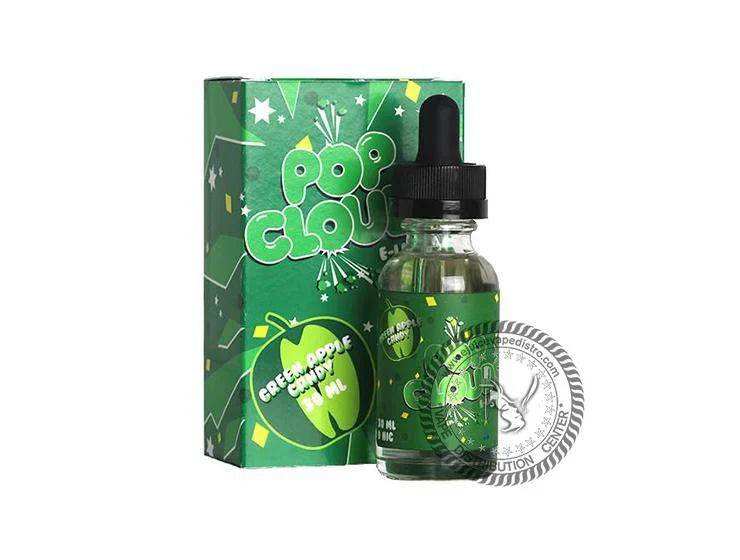 POP CLOUDS | Green Apple Candy 60ML E-liquid