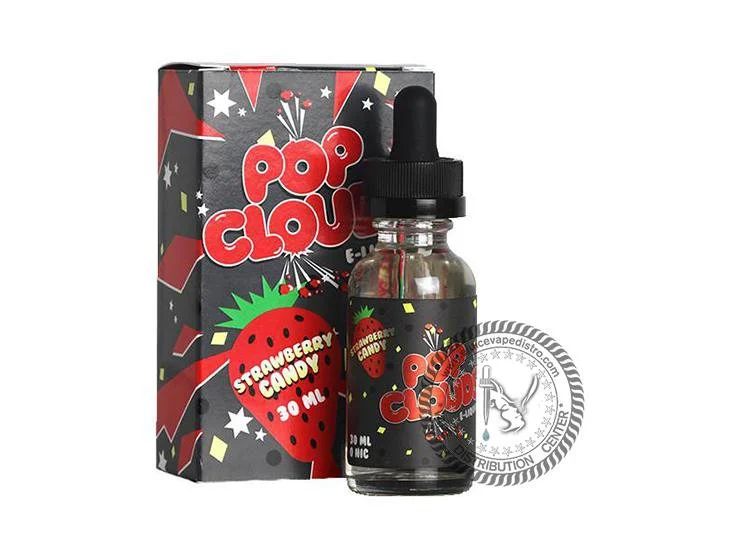 POP CLOUDS | Strawberry Candy 60ML E-liquid
