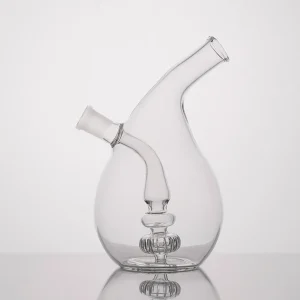 POTV Teardrop Glass Bubbler