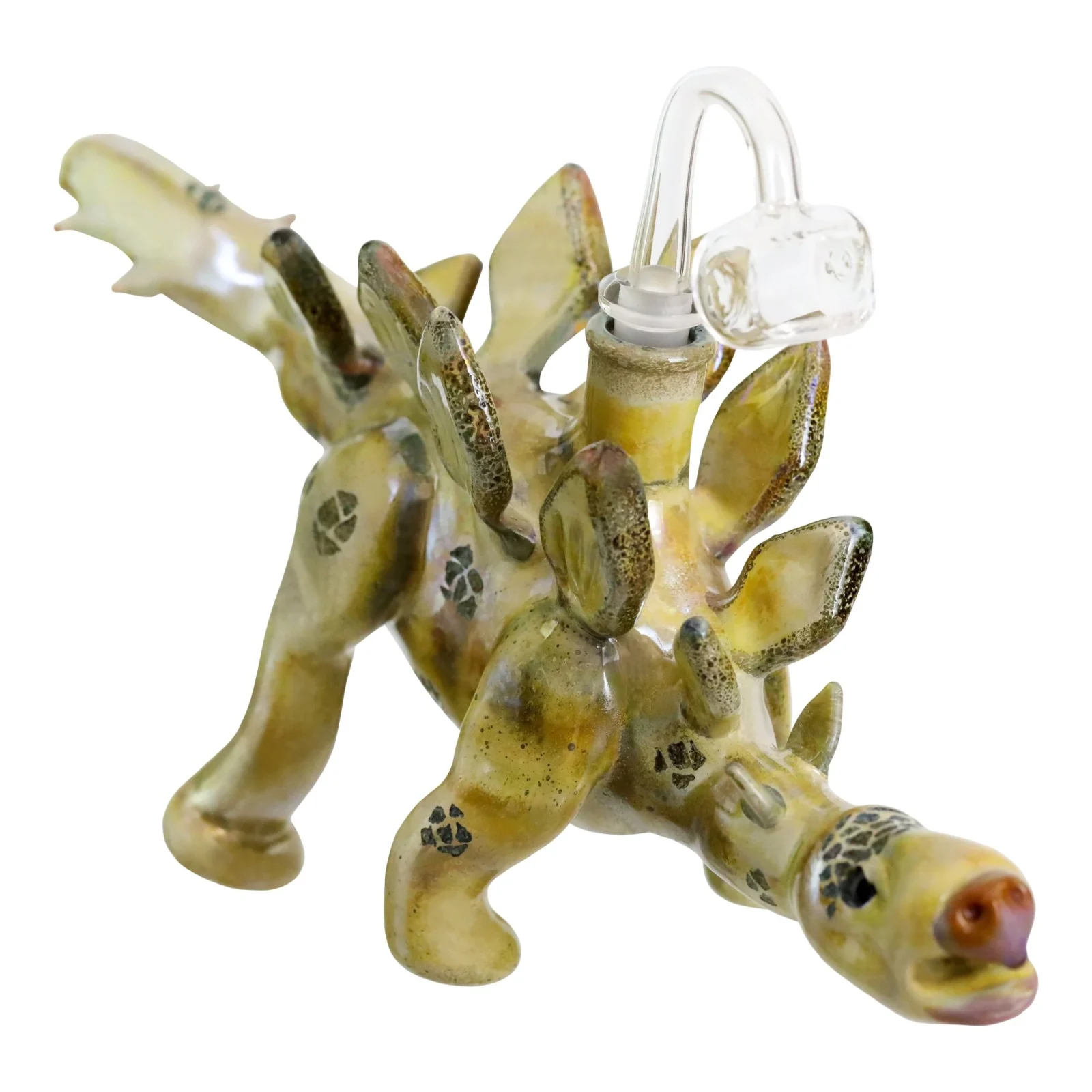 Stegosaurus Rips by Cleveland Flame Works Glass - Image 2