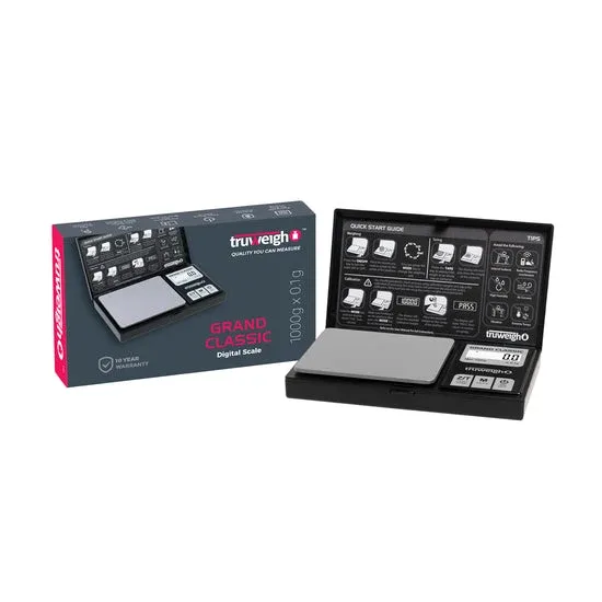 TRUWEIGH GRAND CLASSIC DIGITAL MINI SCALE- 1000G x 0.1G - Image 2