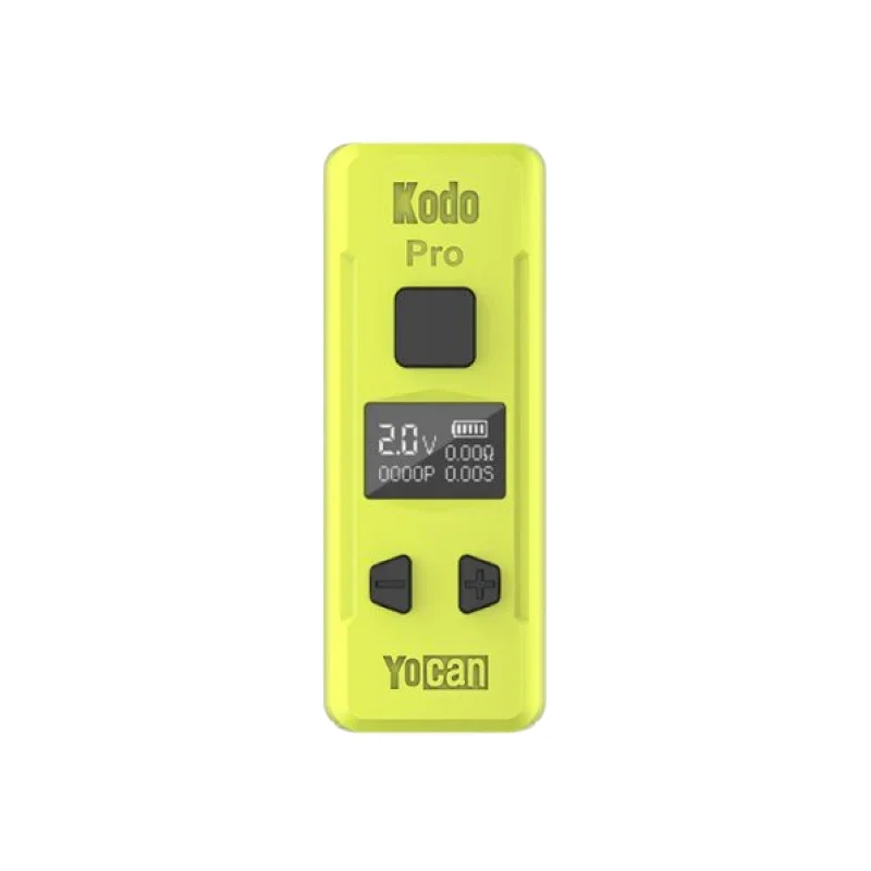 Yocan Kodo Pro 400mAh 510 Thread Box Mod Yellow