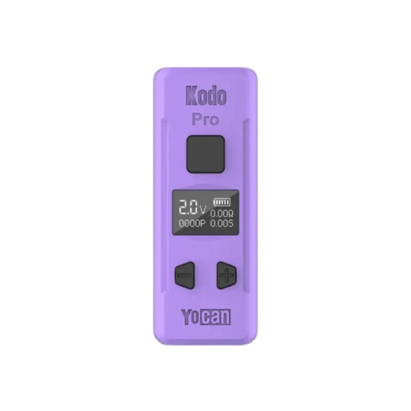 Yocan Kodo Pro Box Mod 400mAh 510 Thread Purple